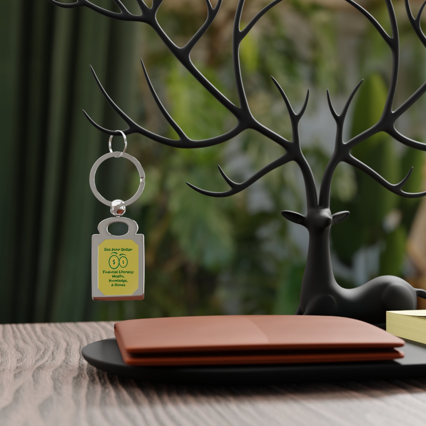 Financial Literacy Keyring - See Your Dollar Design